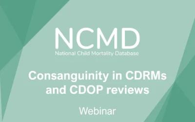 Consanguinity in CDRMs and CDOP reviews webinar
